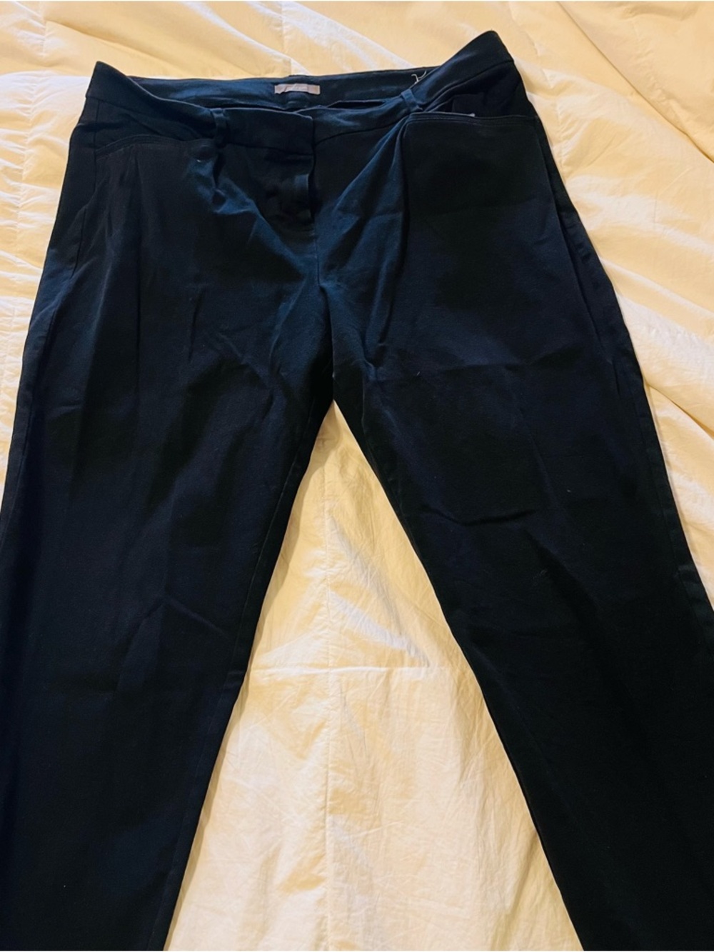 Maurices Black Stretch Twill Ankle Pants – Tailored Straight Fit